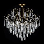 Люстра хрустальная 15548/9AB+CL ЭкономСвет