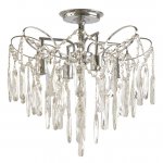 Люстра хрустальная 15550/4CR+CL Экономсвет