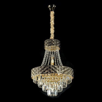 Люстра хрустальная 15553/10GD+CL ЭкономСвет Люстра хрустальная 15553/10GD+CL ЭкономСвет