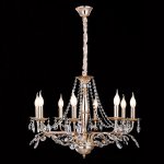Люстра хрустальная 15556/8FGD+CL ЭкономСвет