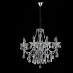 Люстра хрустальная 15561/8CR+CL ЭкономСвет