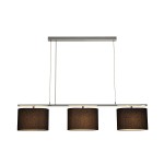 SLV 155870 TRIADEM Pendelleuchte, schwarz, 3xE27