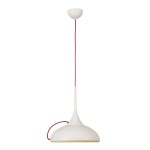 SLV 156301 IRING Pendelleuchte, rund, mattweiss, 72SMD LED, 14W, 3000K