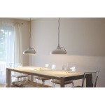 SLV 156301 IRING Pendelleuchte, rund, mattweiss, 72SMD LED, 14W, 3000K