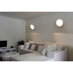 SLV 156311 IRING WALL Wandleuchte, rund, mattweiss, 72SMD LED, 14W, 3000K