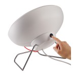 SLV 156321 IRING FLOOR Stehleuchte, rund, mattweiss, 72SMD LED, 14W, 3000K