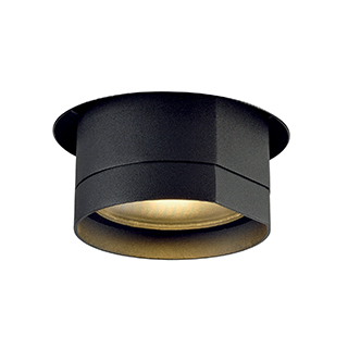 SLV 156400 BILAS Deckeneinbauleuchte, LED Downlight, rund, mattschwarz, 20W, 25°, 2700K