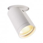 SLV 156401 BILAS Deckeneinbauleuchte, LED Downlight, rund, mattweiss, 20W, 25°, 2700K