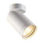 SLV 156421 BILAS SPOT, single LED, rund, mattweiss, 15W, 25°, 2700K, mit Rosette