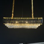 Люстра Empire Black Rectangular Chandelier Crystal ImperiumLoft 156487-22