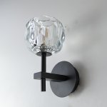 Бра RH Boule de Cristal Single Sconce Black ImperiumLoft 156563-22