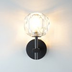 Бра RH Boule de Cristal Single Sconce Black ImperiumLoft 156563-22