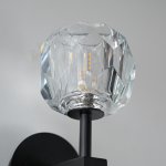 Бра RH Boule de Cristal Single Sconce Black ImperiumLoft 156563-22