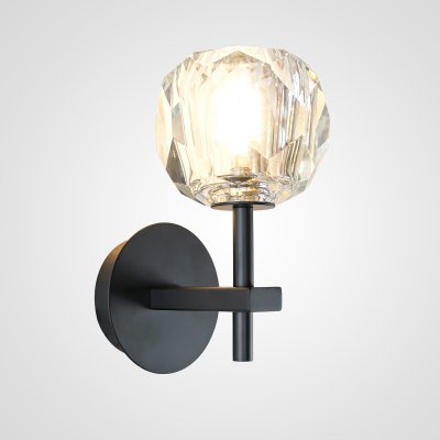 Бра RH Boule de Cristal Single Sconce Black ImperiumLoft 156563-22