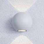 Diver белый уличный настенный светодиодный светильник 1566 TECHNO LED Elektrostandard