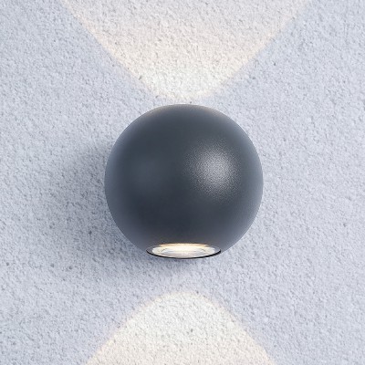 Настенный светильник Elektrostandard 1566 TECHNO LED DIVER серый