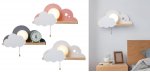 Бра С Полкой Серое Облако Wall Lamp Gray Cloud By Imperiumloft