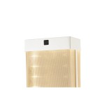 SLV 157001 I-LINE TOUCH Standleuchte, mattweiss, LED, 3000K, Acryl Seitenschirme