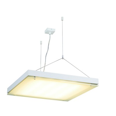 SLV 157101 T5 GRILL Pendelleuchte, eckig, weiss, 4xG5, 4x 24W SLV 157101 T5 GRILL Pendelleuchte, eckig, weiss, 4xG5, 4x 24W