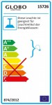 Светильник подвесной Globo 15726