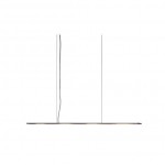 SLV 157644 CYGNIS PD-1, Pendelleuchte, silbergrau, ohne Deckenro- sette, 30W LED, 3000K, CRI 90