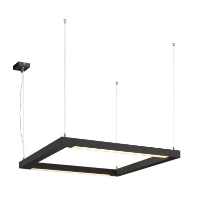SLV 157650 OPEN GRILL LED, Double Twist Pendelleuchte, eckig, schwarz SLV 157650 OPEN GRILL LED, Double Twist Pendelleuchte, eckig, schwarz