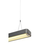 SLV 157865 WORKLIGHT LED Pendelleuchte, anthrazit, dimmbar, mit Sensor