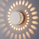 Arkada белый уличный настенный светодиодный светильник 1585 TECHNO LED Elektrostandard