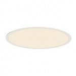 SLV 158662 LED PANEL ROUND, Einbauleuchte , weiss, 360LED, 40W, ohne Treiber, 2700K