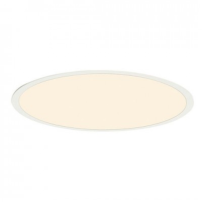 SLV 158663 LED PANEL ROUND, Einbauleuchte , weiss, 360LED, 40W, ohne Treiber, 3000K