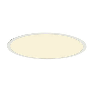 SLV 158664 LED PANEL ROUND, Einbauleuchte , weiss, 360LED, 40W, ohne Treiber, 4000K