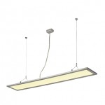 SLV 158734 I-PENDANT PRO LED Panel Pendelleuchte, 1195x295mm, silbergrau, 230V, 4000K