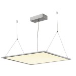 SLV 158834 I-VIDUAL PREMIUM LED Panel f?r Rasterdecken, 620x620mm, UGR<19, 4000K, silber
