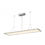 SLV 158863 I-PENDANT PRO PREMIUM LED Pendelleuchte, 1195x295mm, UGR<19, 3000K, silbergrau