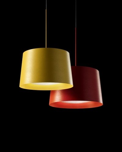 Подвесной светильник Foscarini TWIGGY PICCOLA желтый H. 5 m Подвесной светильник Foscarini TWIGGY PICCOLA желтый H. 5 m