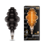 Лампа Gauss Filament Honeycomb 8W 380lm 2700К Е27 gray flexible LED (159802008)