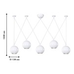 Люстра Favourite 1599-5P Giallo