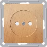 Розетка Wessen 59 с/у без рамки (250В, 16А, с ЗП) бук (RS16-151-8-86)