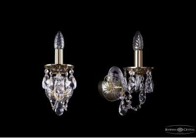 Светильник настенный бра Bohemia Ivele 1600/1/GB