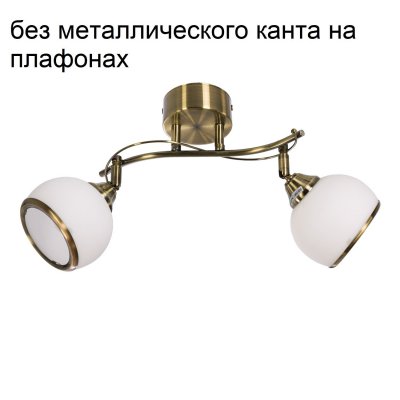 Спотовый светильник 1600/2AB WT ЭкономСвет