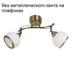 Спотовый светильник 1600/2AB WT ЭкономСвет