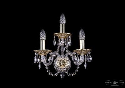 Светильник настенный бра Bohemia Ivele 1600/3/G/