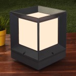 Светильник влагозащищенный 1603 TECHNO MARKO L черный Elektrostandard