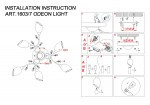 Люстра Odeon light 1603/7 FIERA