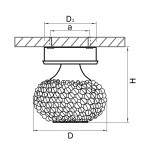 Светильник точечный накладной Lightstar 160304 Monile Top
