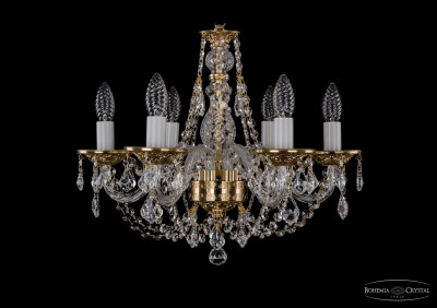 Люстра хрустальная Bohemia Ivele 1606/6/160/G/Leafs