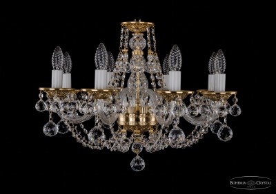 Люстра хрустальная Bohemia Ivele 1606/8/195/G/Balls