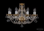 Люстра хрустальная Bohemia Ivele 1606/8/195/G/Balls