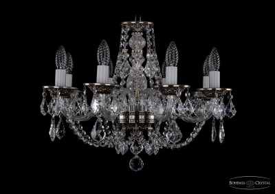 Люстра хрустальная Bohemia Ivele 1606/8/195/NB/Leafs