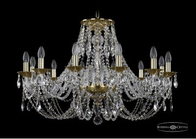 Люстра хрустальная Bohemia Ivele 1606/12/300IV/G